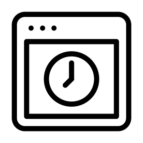 Time Web Window App Browser icon