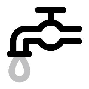 Real Estate Plumbing Tap Water Accommodation House Home Utilities Faucet. icon