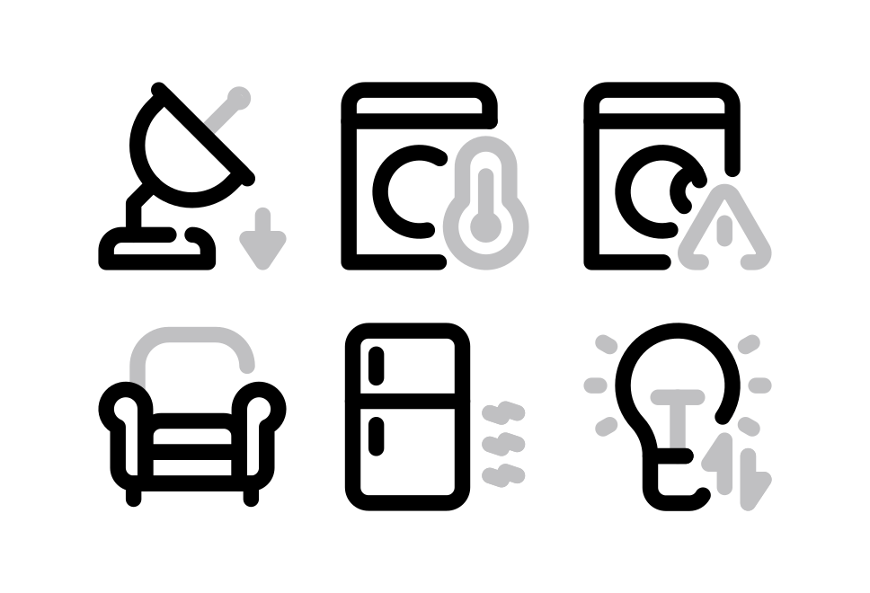 Home Service Line Large Set Preview