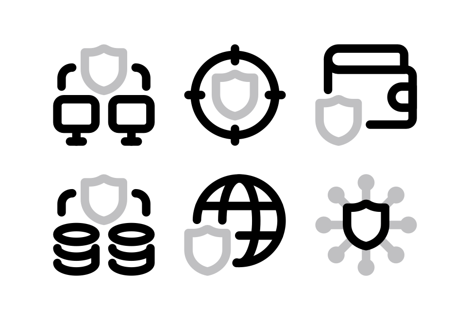 Data Protection Line Large Set Preview