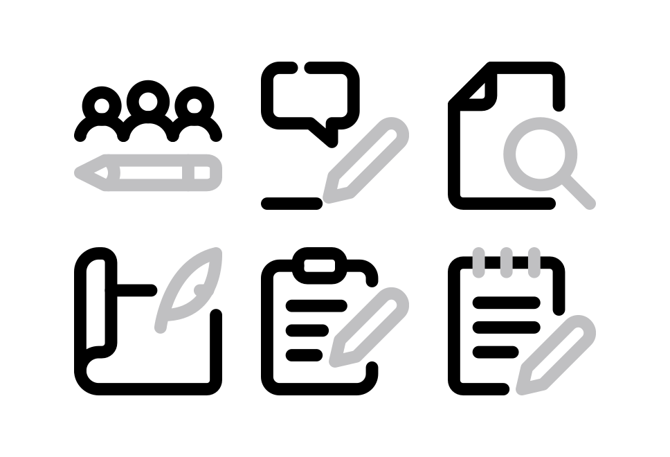 Copywriting Line Large Set Preview