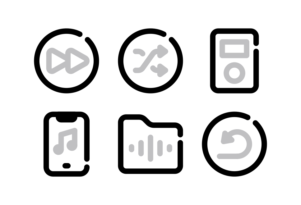 Audio Line Large Set Preview