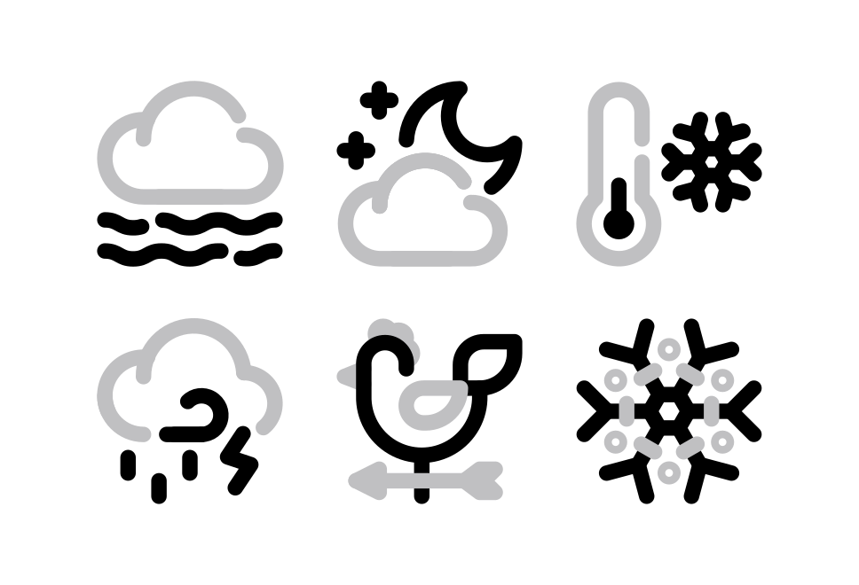 Weather Line Large Set Preview