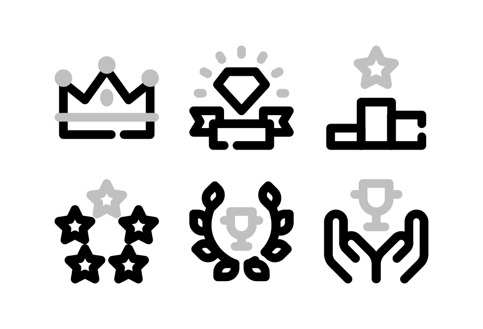 Award Line Large Set Preview