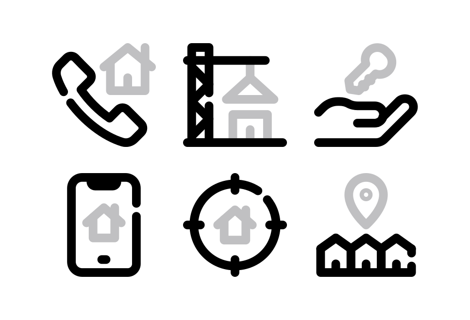 Real Estate Line Large Set Preview