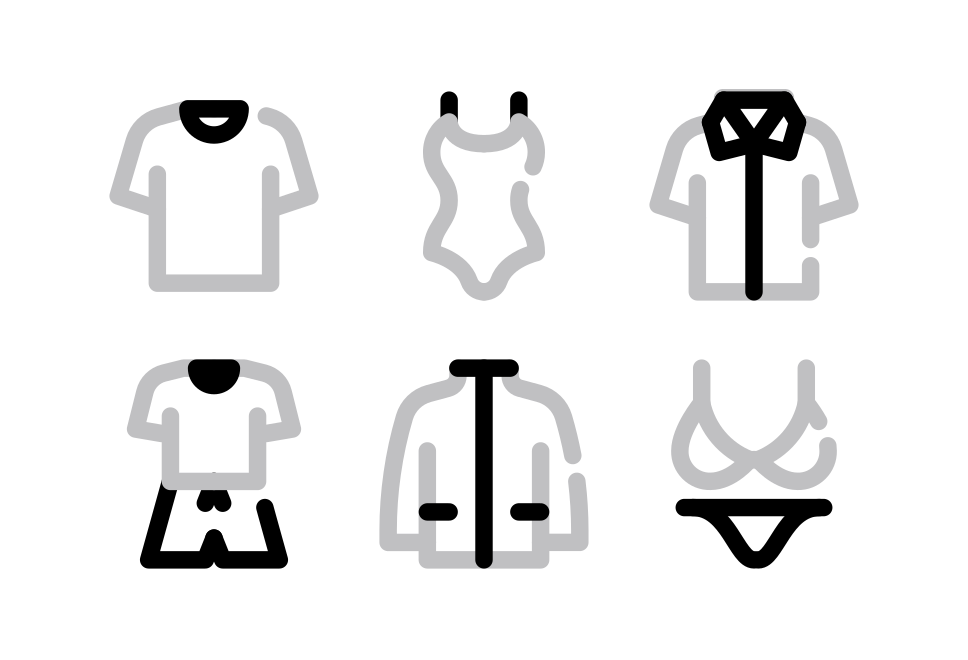 Clothes Line Large Set Preview