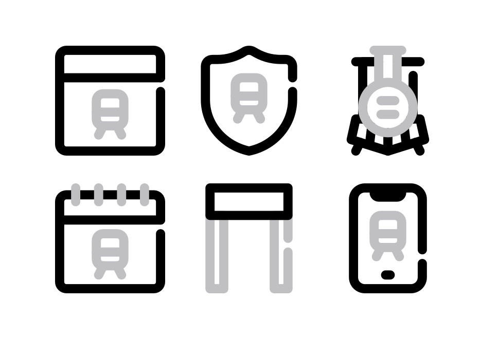 Railway Line Large Set Preview