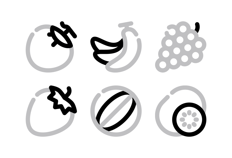 Fruit Line Large Set Preview