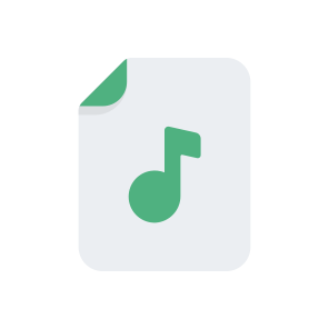 File Files Format Document Audio Music icon