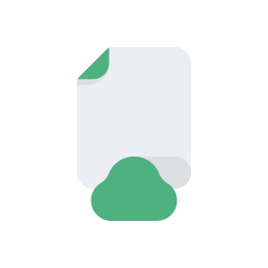 File Files Format Document Cloud Storage icon