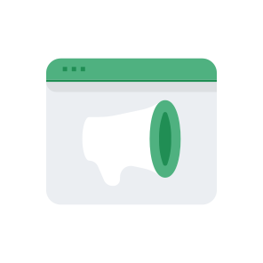 Marketing Content Marketing Digital Marketing Strategy Browser Announcement icon