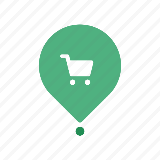 E Commerce Commerce Shopping Location Basket Pin. preview
