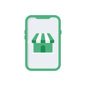 Shopping Shop Ecommerce Commerce Smartphone Store Shop icon