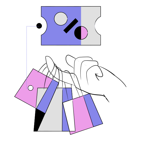 Shopping E Commerce Hand Gestures Hand Gesture Sale Discount Shop Promotion Coupon illustration