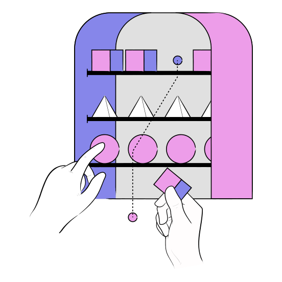 Web Development Hand Gestures Hand Gesture Shapes Shape Product Item Sort Filter illustration