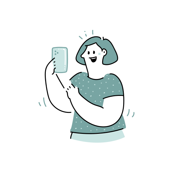 Woman Selfie Smartphone Phone Electronic Device illustration