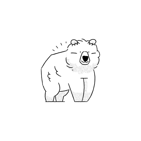 Animals And Pets   Bear, Cartoon, Animal, Wildlife illustration