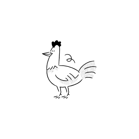 Animals And Pets   Rooster, Farm Animal, Bird, Vector Illustration illustration