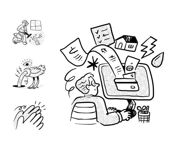 Halftone family preview image