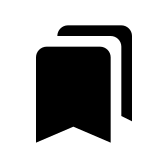 Bookmarks Round  Twenty Fourpx icon