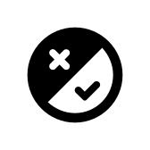 Flaky Round  Twenty Fourpx icon