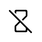 Hourglass Disabled Round  Twentypx icon