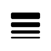 Line Weight Round  Twenty Fourpx icon