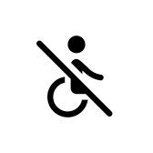 Not Accessible Round  Twentypx icon