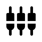 Settings Input Component Round  Twenty Fourpx icon