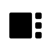 View Sidebar Round  Twenty Fourpx icon