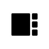 View Sidebar Round  Twentypx icon