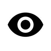 Visibility Round  Twenty Fourpx icon