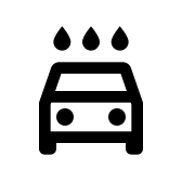 Local Car Wash Outlined Px icon