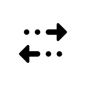 Multiple Stop Round Px icon