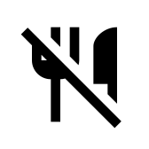 No Meals Ouline Px icon