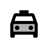 Local Taxi Twotone Px icon
