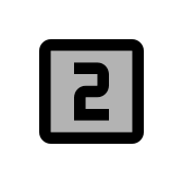 Looks Two Twotone Px icon