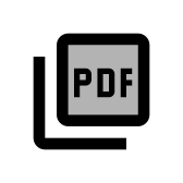 Picture As Pdf Twotone Px icon