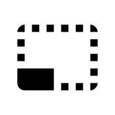 Photo Size Select Small Px icon