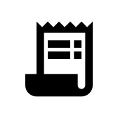 Receipt Long Px icon