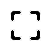 Crop Free Round Px icon