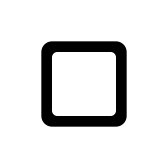 Crop Square Round Px icon