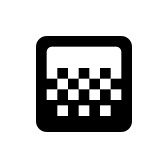 Gradient Round Px icon