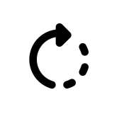 Rotate Right Round Px icon