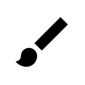 Brush Sharp Px icon