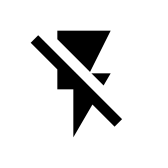 Flash Off Outlined Px icon
