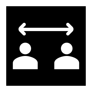 Social Distancing icon