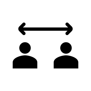 Social Distancing icon