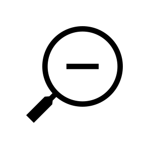 Ui Zoom Out icon