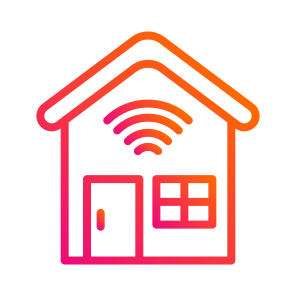 Smart House,smart Home,internet Of Things,technology,wifi icon